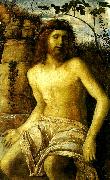 Giovanni Bellini den tornekronte kristus oil painting artist
